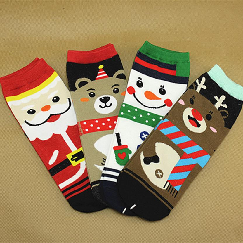 Animal Design Women's Casual Comfortable Cotton Crew Socks