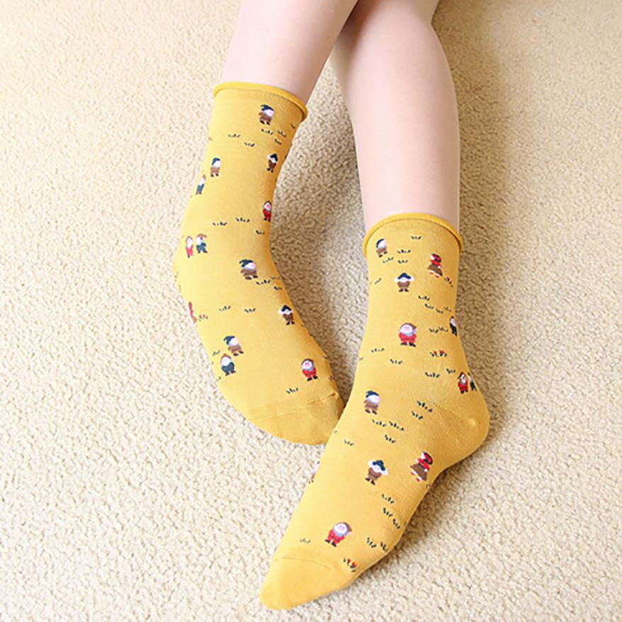 Casual Cute Unisex Soft Cotton Breathable Warm Socks