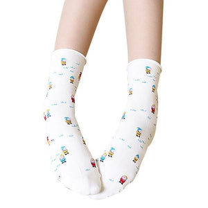 Casual Cute Unisex Soft Cotton Breathable Warm Socks