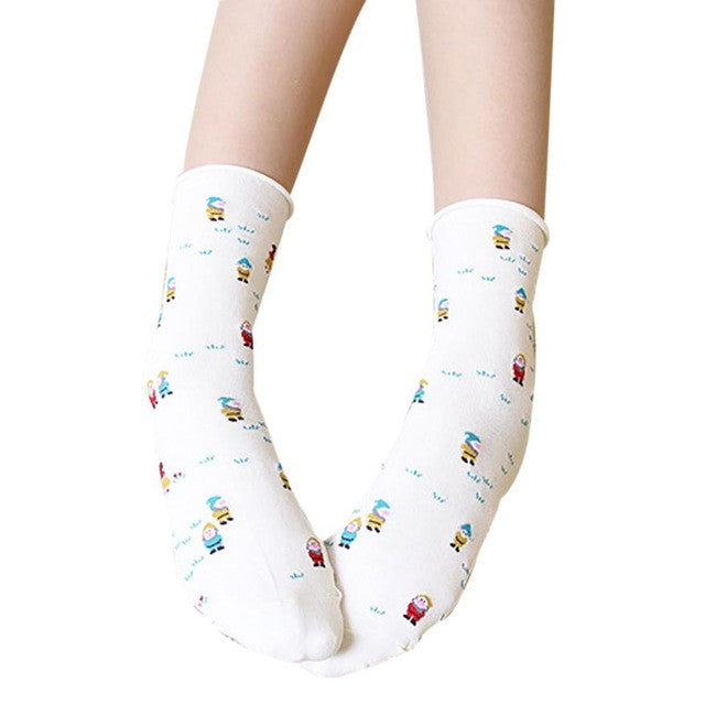 Casual Cute Unisex Soft Cotton Breathable Warm Socks